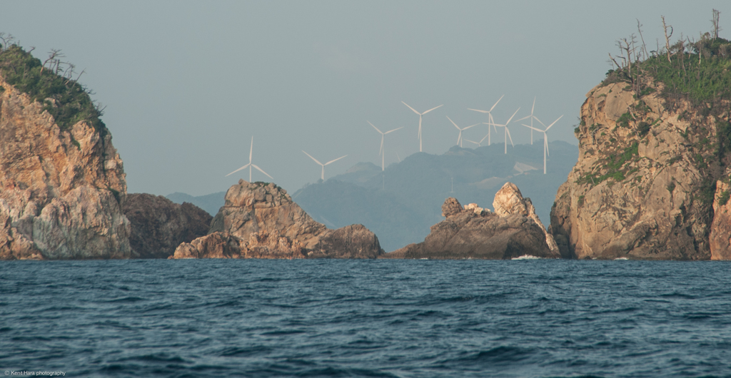 鷺浦からの十六島