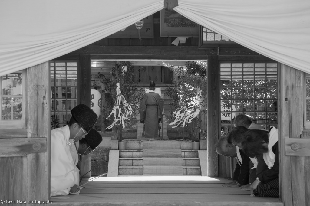 伊奈西波岐神社　秋祭り