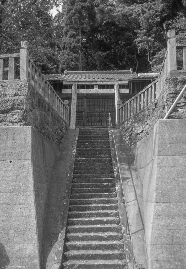 島根半島四十二浦　鵜峠浦　大宮神社