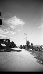 メキシコの田舎の風景