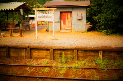 小湊鉄道 in 上総中野駅フォーム