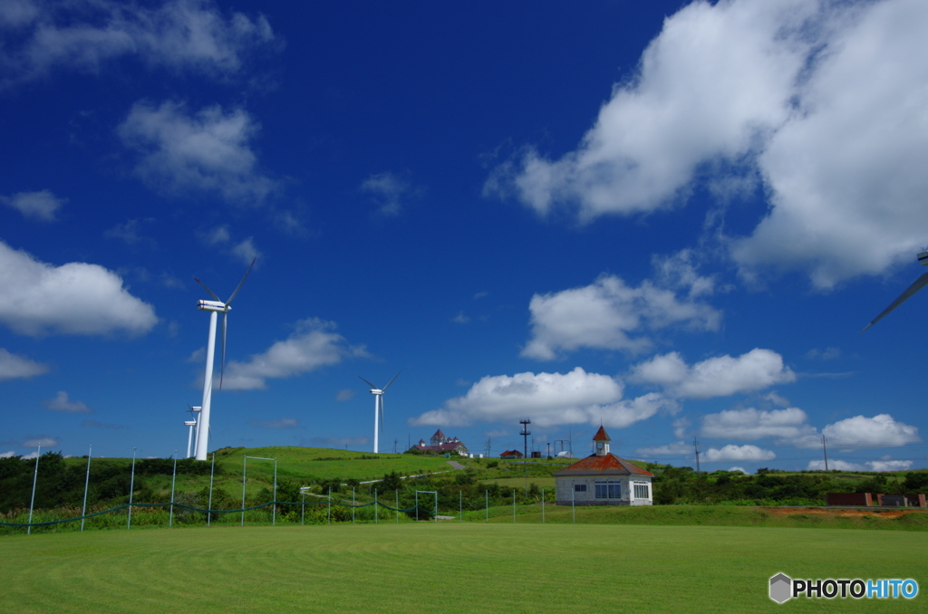 夏の終わりの仁賀保高原