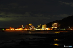 湯の浜温泉夜景1