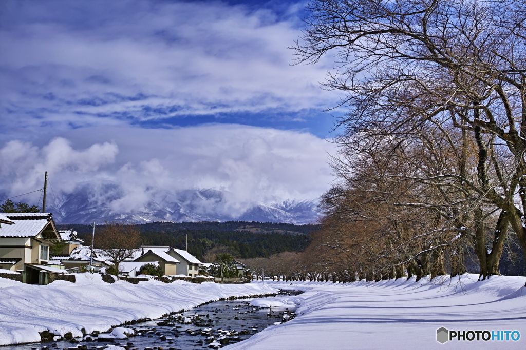 除雪の合間に