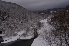 月光川ダム上流