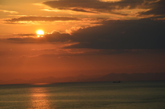 初秋の駿河湾