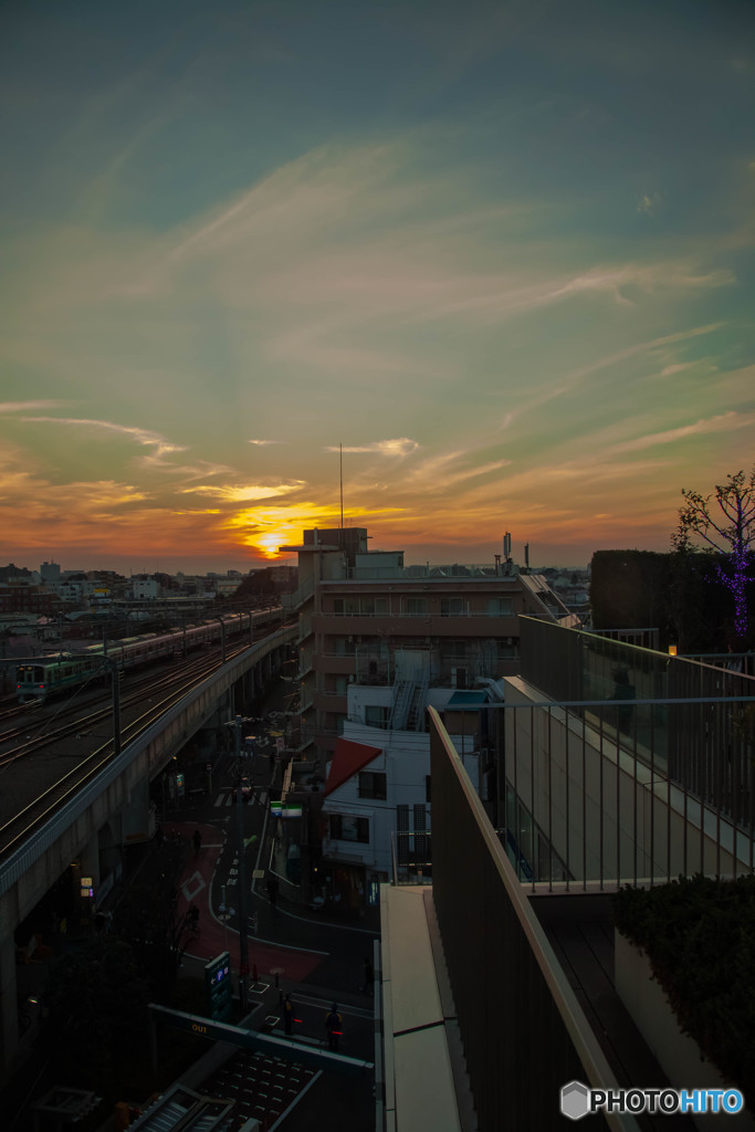 夕暮れ時