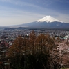 新倉山浅間神社から望む