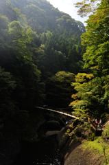 袋田の滝～吊り橋
