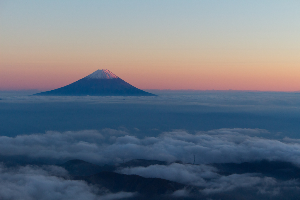 金峰山にて