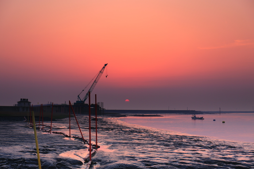 有明海の朝