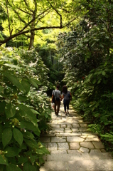 鎌倉瑞泉寺にて