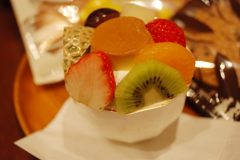 プリンアラモード