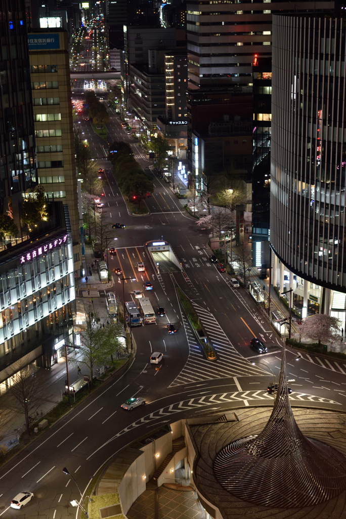 名古屋ゲートタワーからの景色