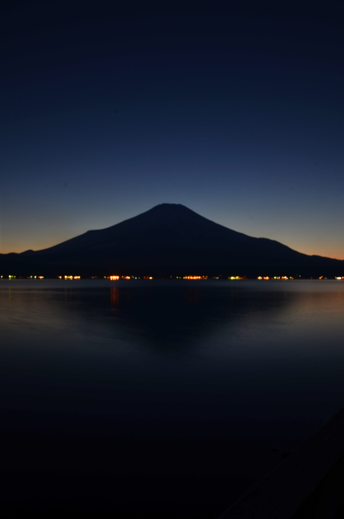 山中湖　富士山