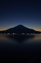 山中湖　富士山