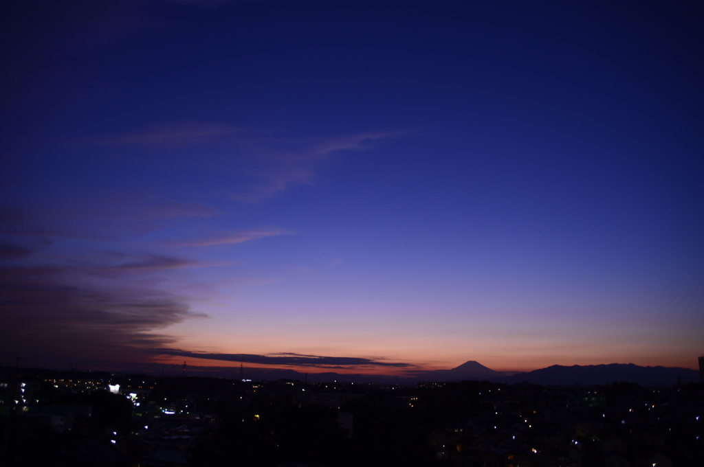今日の夕景③