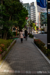 五輪も近い　市ヶ谷-６