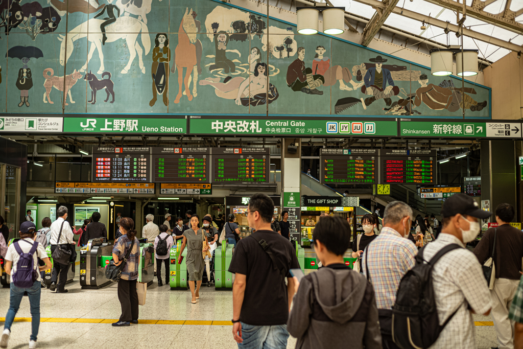 懐かしの上野駅