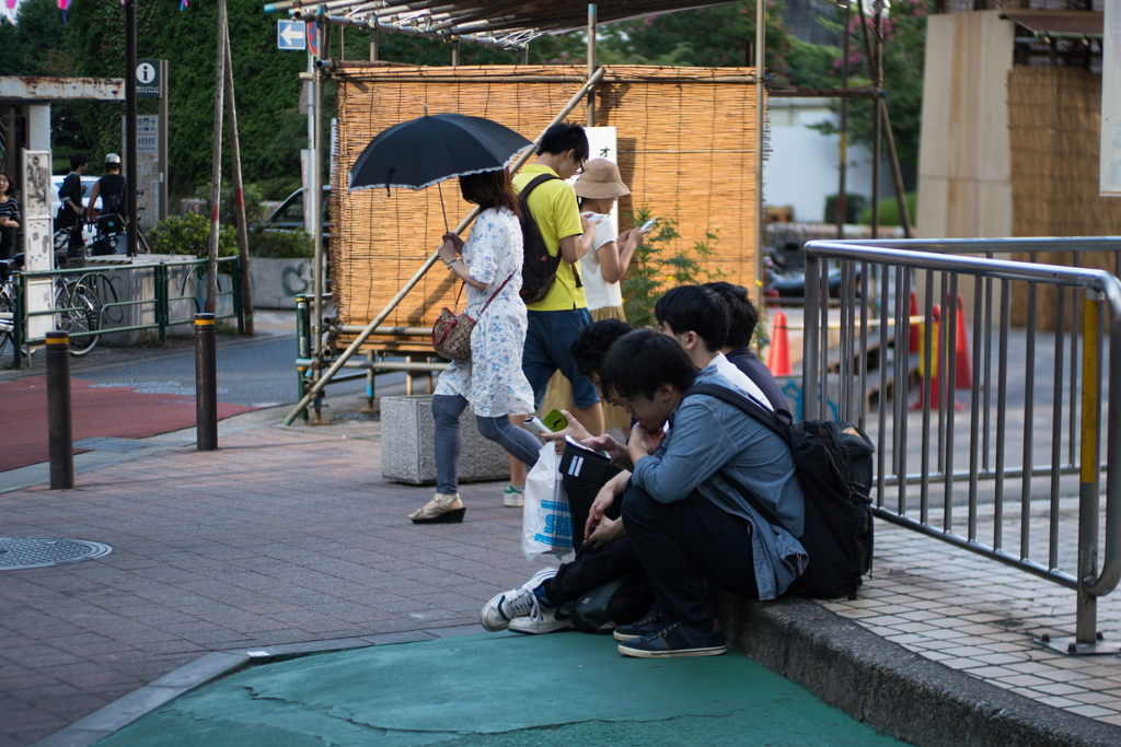 新宿な若者（LEICA）