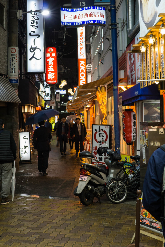 雨の夜にあなたは帰る