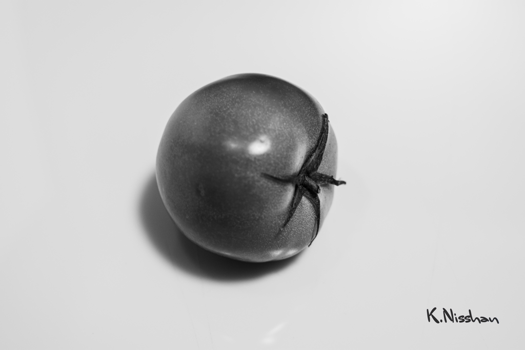 習作　BW　TOMATO