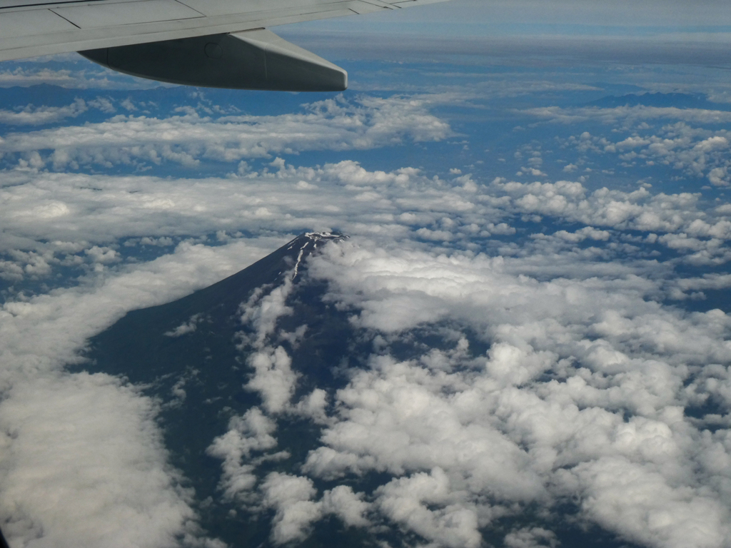 お山が右側に