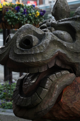 郷土芸能　因幡の麒麟獅子