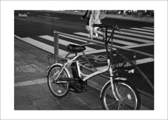 a bicycle