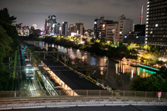 今日の2枚目---飯田橋夜景
