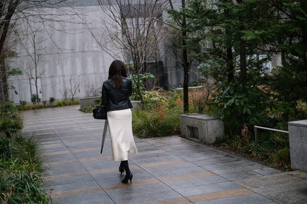 雨の合間に