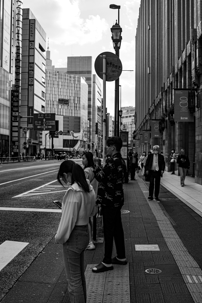 モノクロ新宿