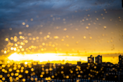雨の夕べ