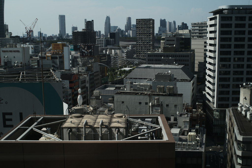 新宿西口方面