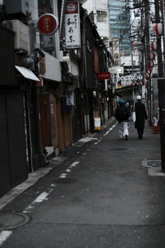 のんべい横丁の昼