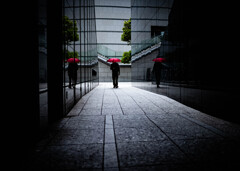 赤が似合います