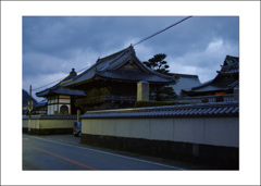 萩市寺町の朝