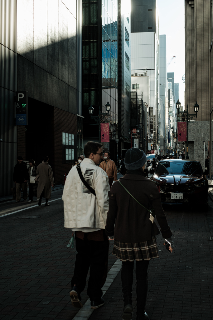 師走を歩く