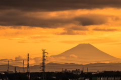 嵐の前のお山