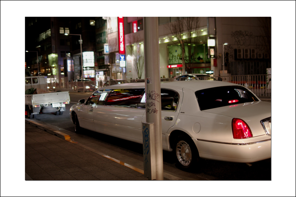 渋谷ーリムジン