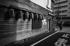 新中野の曲がり角