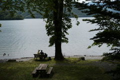 湖のある風景②