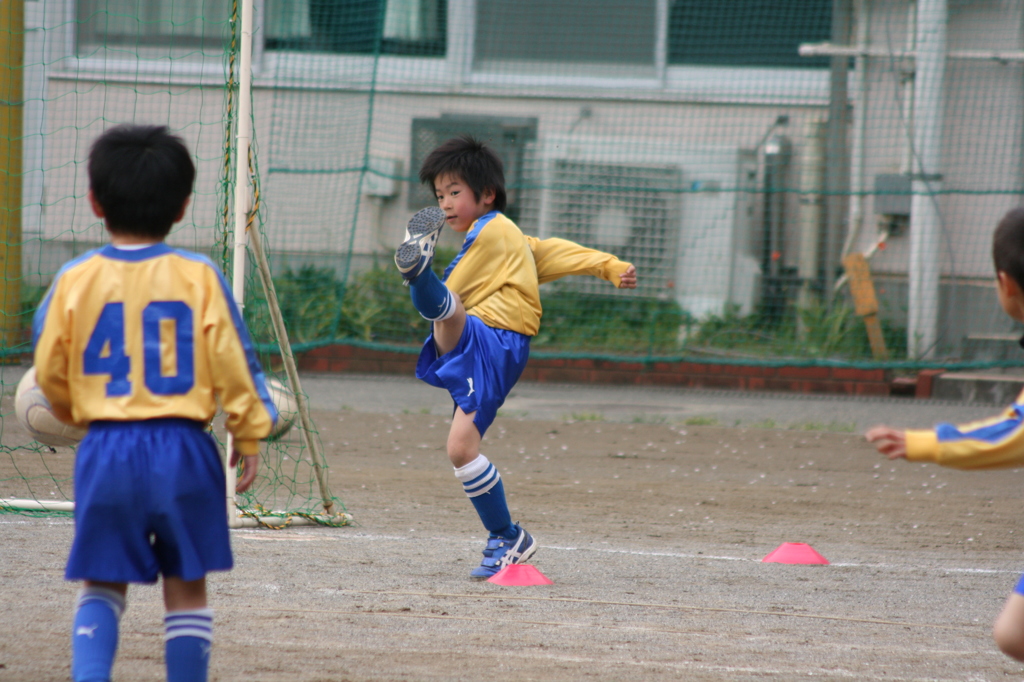 初めての練習試合