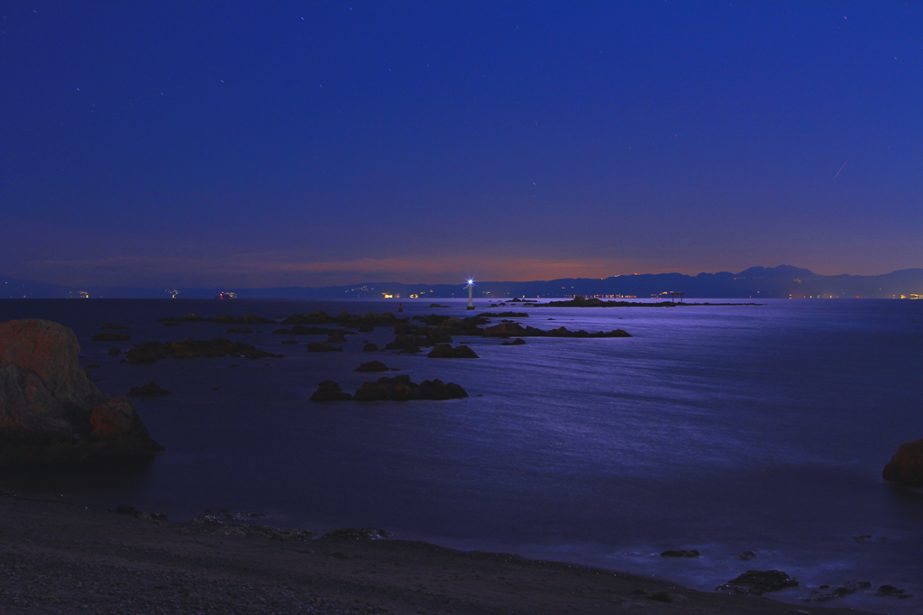 森戸海岸の夜001 By フィット２２８８ Id 4144533 写真共有サイト Photohito