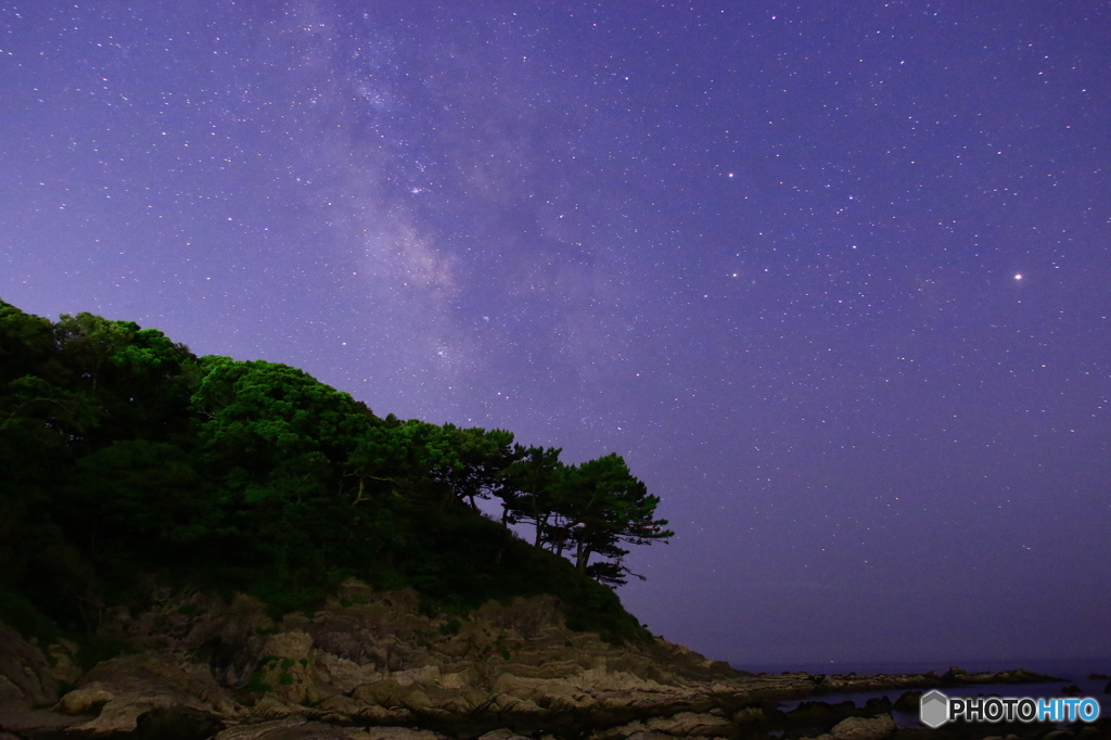 2016年の夏。荒崎の天の川　2