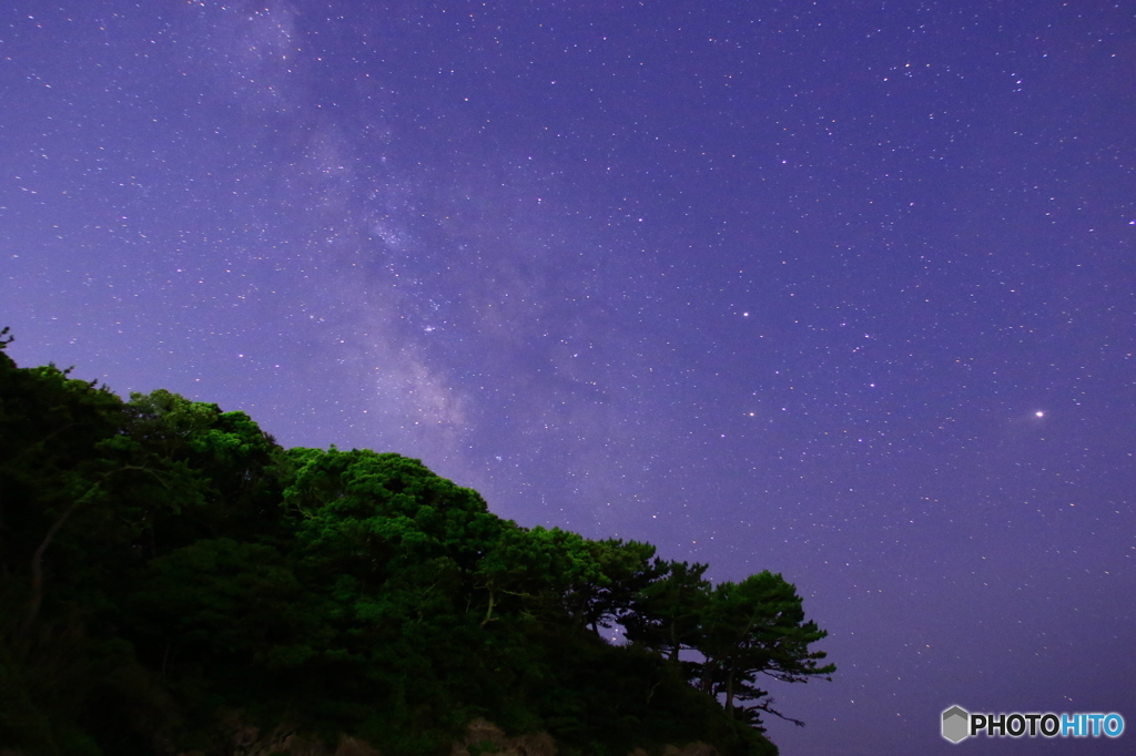 2016年の夏。荒崎の天の川　1