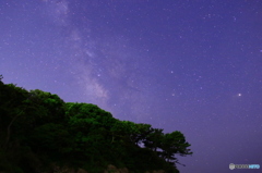 2016年の夏。荒崎の天の川　1