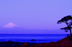 立石の赤富士その2