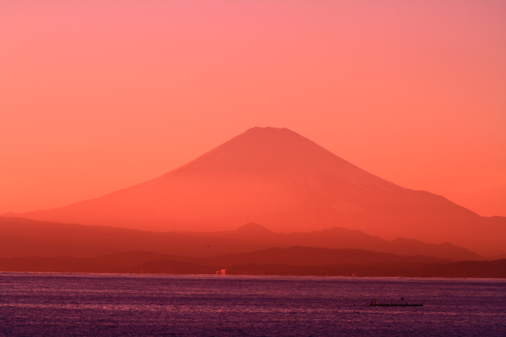 森戸の夕照002