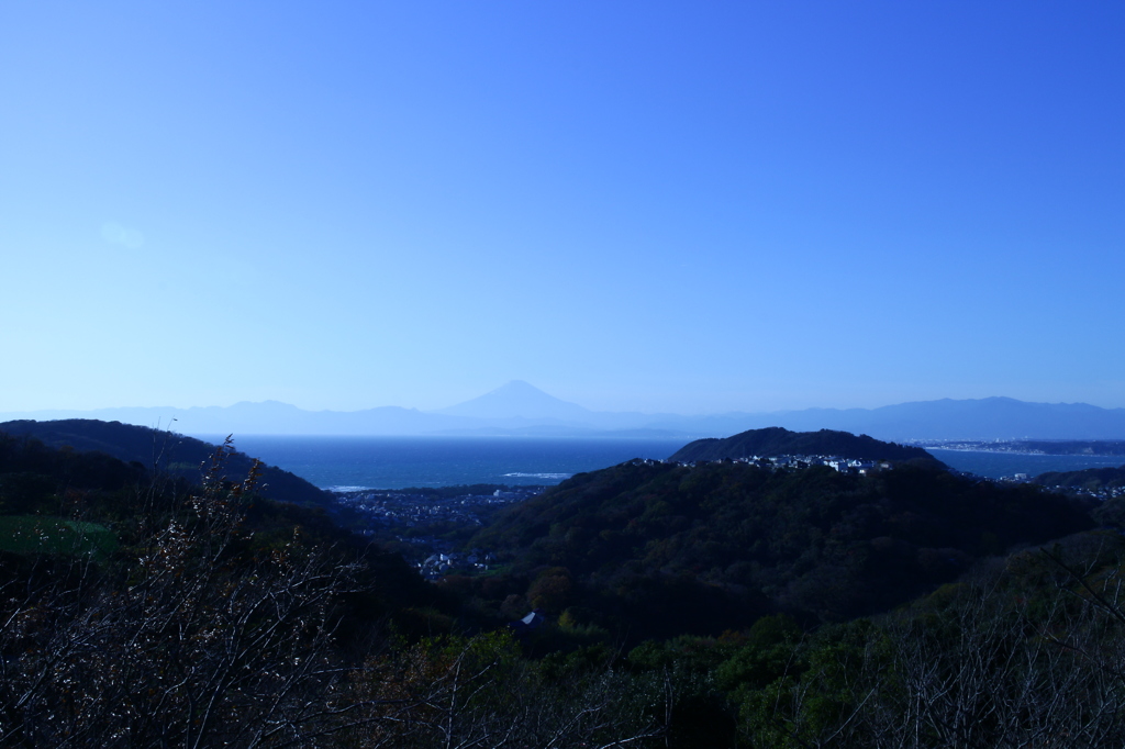 湘南国際村からの富士001